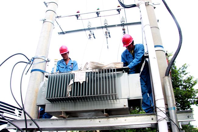 东营供电公司进行为变压器的安全采取措施